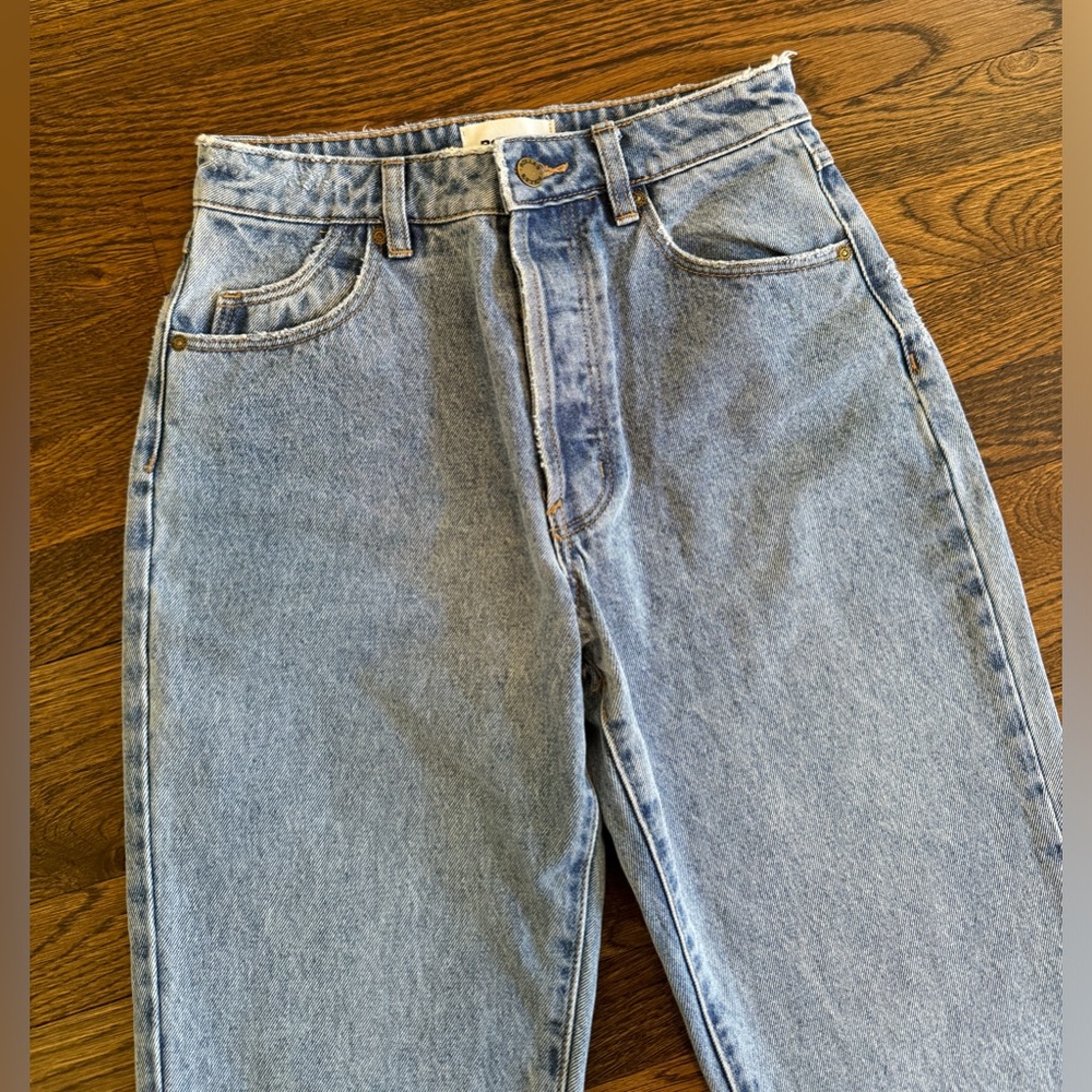 Rolla’s X Sofia Richie Classic Straight Jeans in 90s Blue